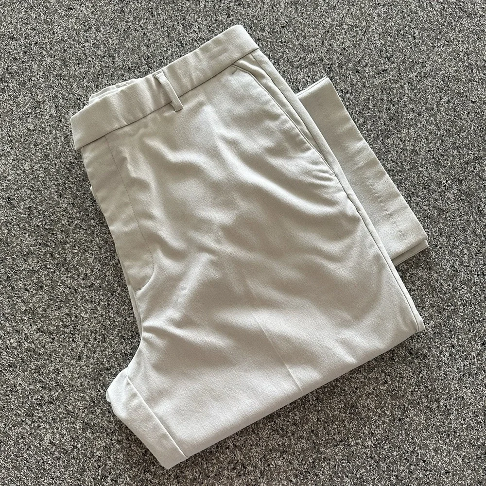 Dockers Premium Pants Mens 38x34 Individual Fit‎ Flat Front Relaxed Stretch